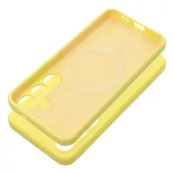 Samsung Galaxy S26 tok szilikon tok citrom