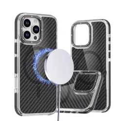   Samsung Galaxy S26 Ultra tok, FIBER MagSafe kompatibilis fekete tok