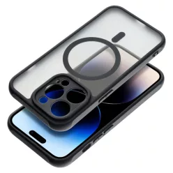   Samsung Galaxy S26 Ultra teljes matt mágneses tok - fekete tok