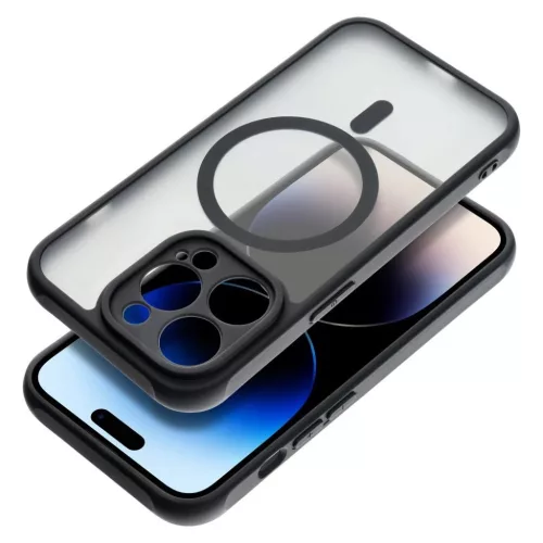 Samsung Galaxy S26 Ultra teljes matt mágneses tok - fekete tok