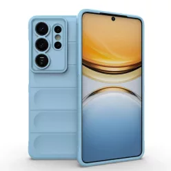   Samsung Galaxy S26 Ultra Magic Shield TPU + Flanel Tok (Világoskék)