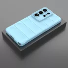 Samsung Galaxy S26 Ultra Magic Shield TPU + Flanel Tok (Világoskék)