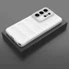 Samsung Galaxy S26 Ultra Magic Shield TPU + Flanel Tok (Fehér)