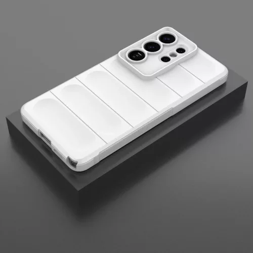 Samsung Galaxy S26 Ultra Magic Shield TPU + Flanel Tok (Fehér)