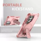 Samsung Galaxy S26 Ultra Armor MagSafe PC + TPU Tok támasztékkal (Rózsaszín)