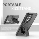 Samsung Galaxy S26 Ultra Armor MagSafe PC + TPU Tok támasztékkal (fekete) ütésálló