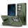 Samsung Galaxy S26 Ultra Armor MagSafe PC + TPU Tok támasztékkal (zöld) ütésálló