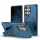 Samsung Galaxy S26 Ultra Armor MagSafe PC + TPU Tok támasztékkal (kék)