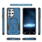 Samsung Galaxy S26 Ultra Armor MagSafe PC + TPU Tok támasztékkal (kék)