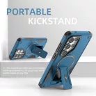Samsung Galaxy S26 Ultra Armor MagSafe PC + TPU Tok támasztékkal (kék)