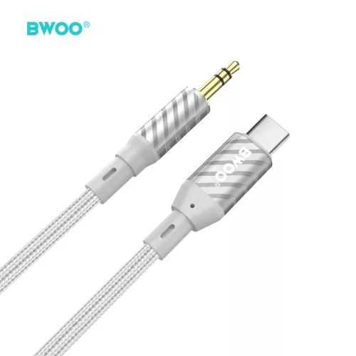 BWOO AUX Cable Type C to 3.5mm Jack audio AUX074