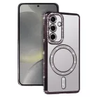Bling Magsafe tok Samsung Galaxy A57 5G lila