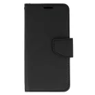 Fancy fekete fliptok Samsung Galaxy A57 5G tok