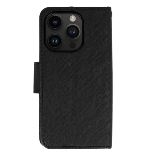 Fancy fekete fliptok Samsung Galaxy A57 5G tok