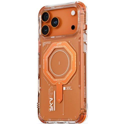 iPhone 17 Pro Max Skinarma Magma tok Mágneses Töltés Narancs