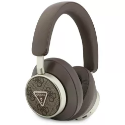 Guess 4G Triangle Logo Bluetooth ENC barna fejhallgató
