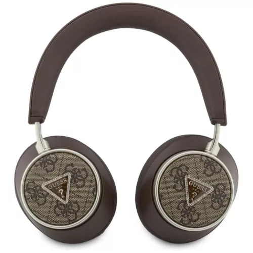 Guess 4G Triangle Logo Bluetooth ENC barna fejhallgató