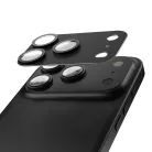 iPhone 17 Pro Teljes Kamera Lencsevédő Etteri fekete üvegfólia