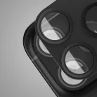 iPhone 17 Pro Teljes Kamera Lencsevédő Etteri fekete üvegfólia
