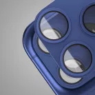iPhone 17 Pro Max Etteri teljes kamera lencsevédő kék színű üvegfólia