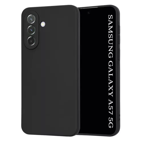 Samsung Galaxy A57 5G Techsuit SoftFlex - Fekete tok