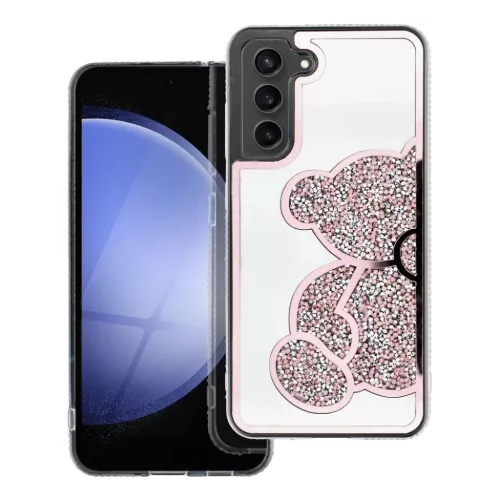 Samsung Galaxy A57 Teddy Bear tok rózsaszín