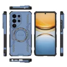 Samsung Galaxy S26 Ultra Butterfly Armor MagSafe mágneses gyűrűs ütésálló tok – kék