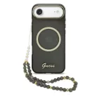 iPhone 17 Air Guess IML Glitter Script Strap MagSafe tok