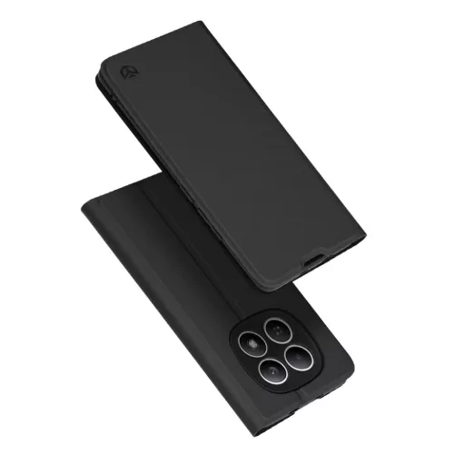 Techsuit - Magskin Fliptok - Xiaomi Redmi Note 15 5G - Fekete tok
