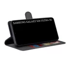 Techsuit - Napló Fliptok - Samsung Galaxy S26 Ultra - Fekete tok