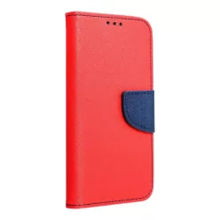 Samsung Galaxy A57 FANCY Book tok piros / tengerészkék tok