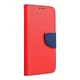 Samsung Galaxy A57 FANCY Book tok piros / tengerészkék tok