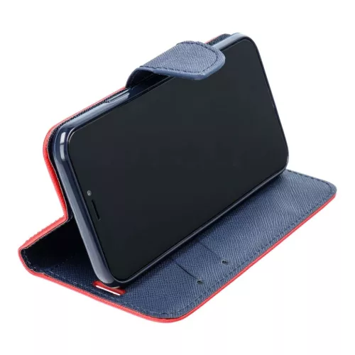 Samsung Galaxy A57 FANCY Book tok piros / tengerészkék tok