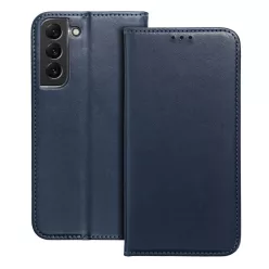 Samsung Galaxy A57 tok SMART MAGNETO könyv tok sötétkék