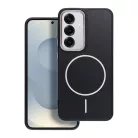 Samsung Galaxy A57 tok FRAME MAG COVER tok kompatibilis MagSafe-fel fekete