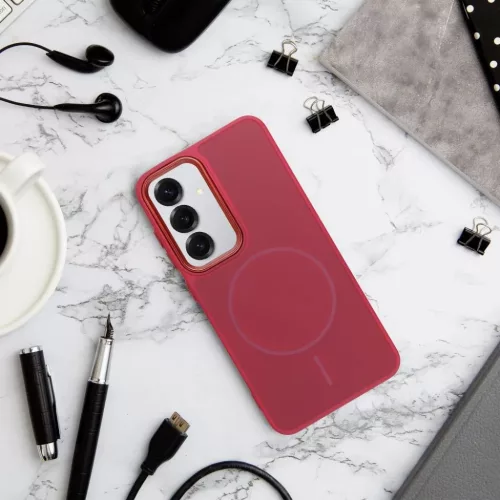 Samsung Galaxy A57 magenta tok