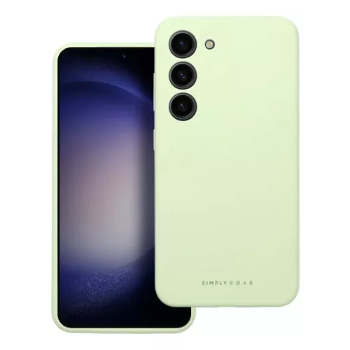 Samsung Galaxy A57 tok ROAR CLOUD SKIN világoszöld tok