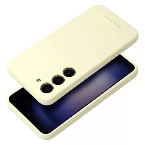 Samsung Galaxy A57 ROAR Cloud Skin tok, világossárga