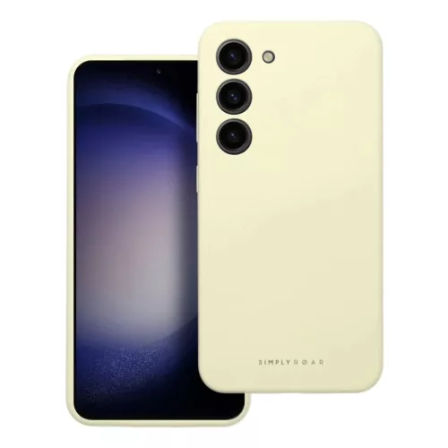 Samsung Galaxy A57 ROAR Cloud Skin tok, világossárga