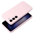 Samsung Galaxy A57 tok ROAR Cloud Skin világos rózsaszín tok