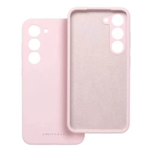 Samsung Galaxy A57 tok ROAR Cloud Skin világos rózsaszín tok