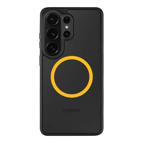 Samsung Galaxy S26 Ultra Fekete/Sárga Tactical MagForce Hyperstealth 2.0 tok