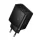 Hoco 2x USB C + USB A QC3.0 PD 3A 65W N75 fekete hálózati USB-C töltő adapter