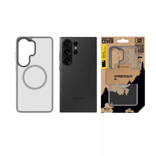 Samsung Galaxy S26 Ultra Light Grey Tactical MagForce Hyperstealth tok