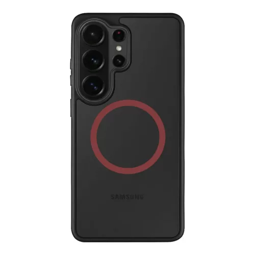 Samsung Galaxy S26 Ultra Fekete/Piros Tactical MagForce Hyperstealth 2.0 tok