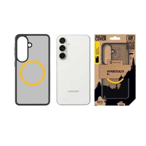 Samsung Galaxy S26 Fekete/Sárga Tactical MagForce Hyperstealth 2.0 tok