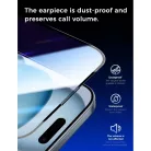 iPhone 17 Pro Max prémium fekete keretes üvegfólia felhelyező kerettel Apei