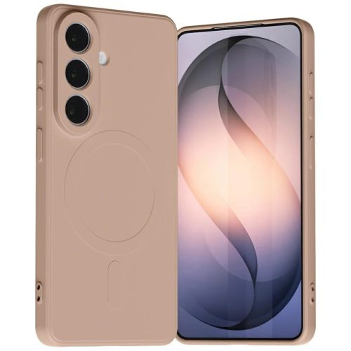 Samsung Galaxy S26 Mercury Semi-Silicone MagSafe tok pink homok