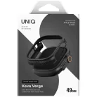 Apple Watch Ultra / Ultra 2 / Ultra 3 49mm UNIQ Keva Verge fekete tok