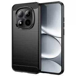   Techsuit - Carbon Silicone - Xiaomi Redmi Note 15 Pro 4G - Fekete tok